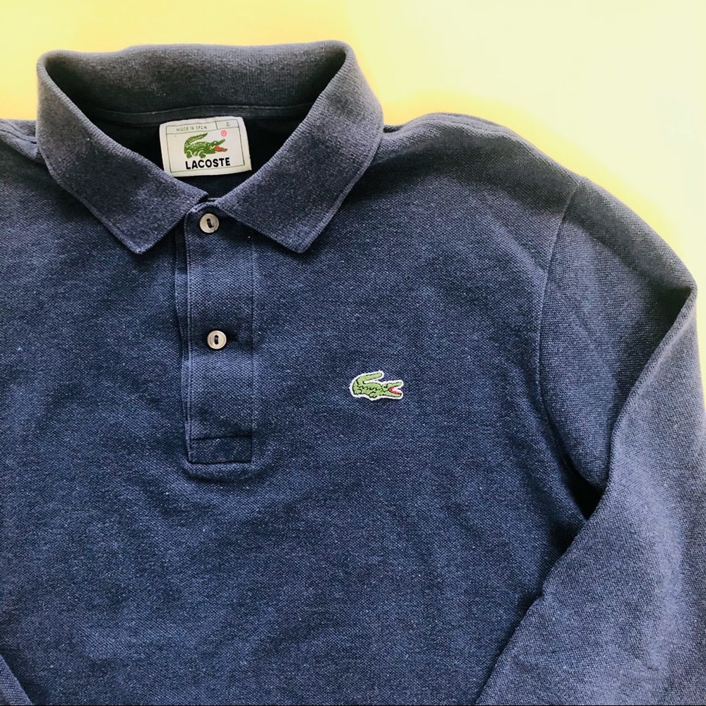 ♥️HP♥️⭐️ Lacoste long sleeves polo sz M